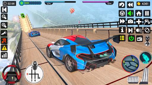 Mega Ramp Car Stunts Crazy Car screenshot 7