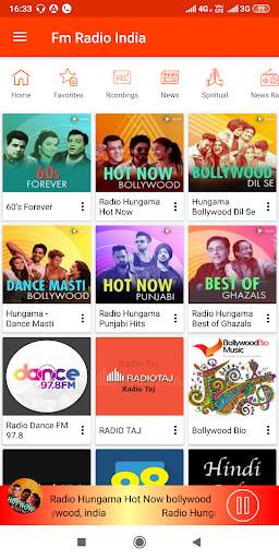 Fm Radio India - all India Hindi Radio Stations screenshot 2