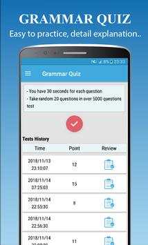 English Grammar Test скриншот 3