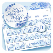 Blue and White Porcelain Keyboard icon