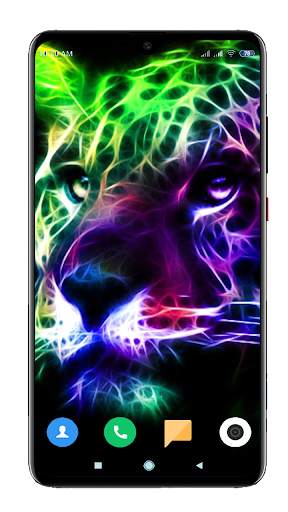 Neon Animals Wallpaper HD screenshot 16
