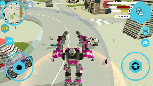 Super Robot Fire Truck Transform: Robot Games screenshot 2