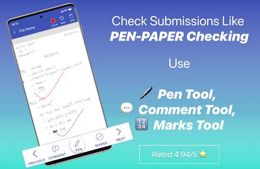Teach Easy: Easiest Exam & Assignment Checking App screenshot 2