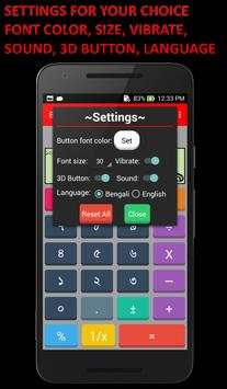 Bangla 3D Color Calculator screenshot 2
