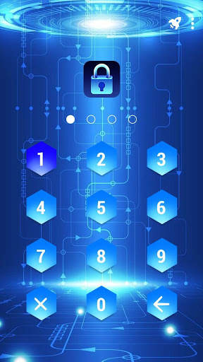 Future Tech - App Lock Master Theme screenshot 2