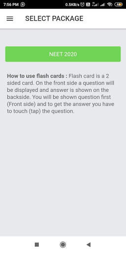 eFlashcards скриншот 2
