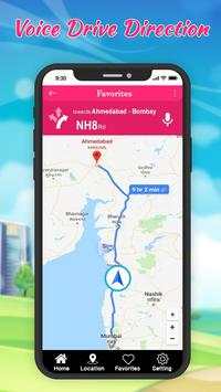 Voice Driving Direction : GPS Navigation & Maps screenshot 6