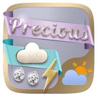 Precious Weather Widget Theme on 9Apps