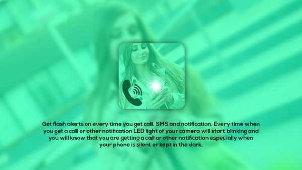 Flash Blinking on Call & SMS screenshot 1