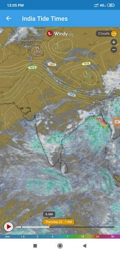 India Tide Times: Weather GPS & Map Integrated screenshot 6