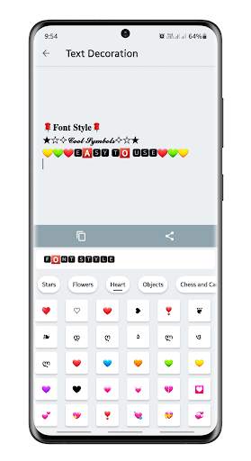 Font Style : cool text & emoji screenshot 4