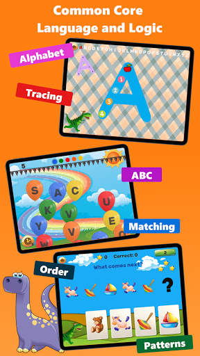 Dino Preschool Learning Games screenshot 3