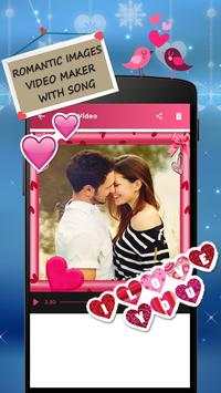 Romentic Image Video Maker With Song screenshot 4