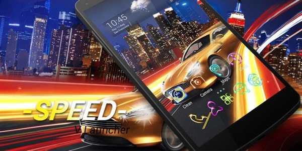 Speed Parallax V Launcher Theme screenshot 5