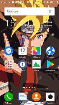 Live Wallpaper - Ninja Boruto X Naruto screenshot 1