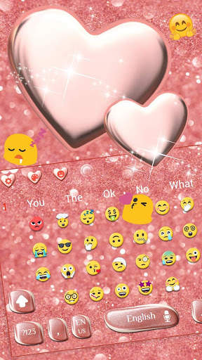 Rose Gold Keyboard screenshot 3