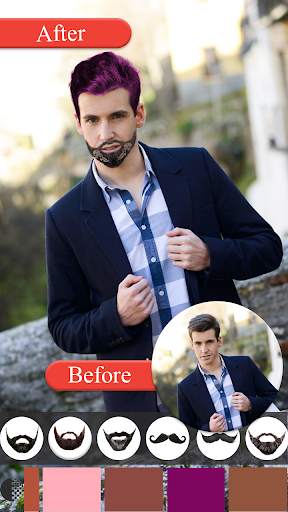 Beard Photo Editor - Hair Styler screenshot 5