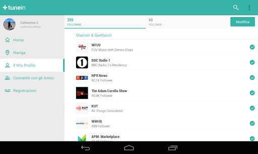 TuneIn Radio Pro screenshot 9
