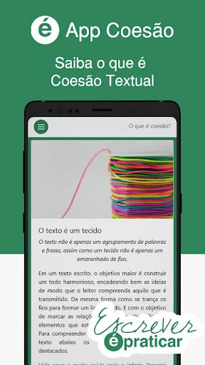 Redação e Coesão - Escrever é Praticar скриншот 2