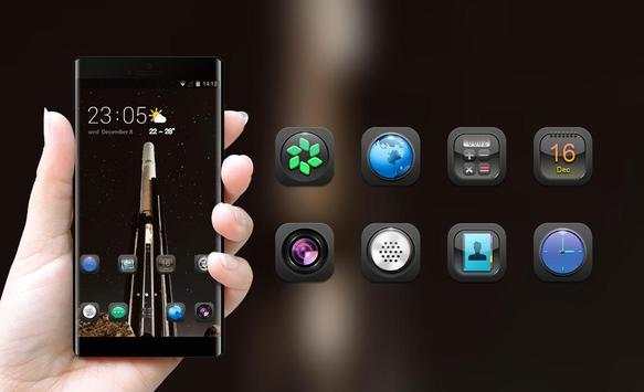 Space galaxy theme | launcher for hope screenshot 4