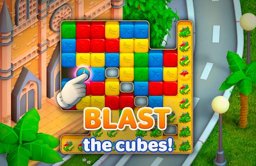 Traveling Blast: Match & Crash Blocks with Friends screenshot 2