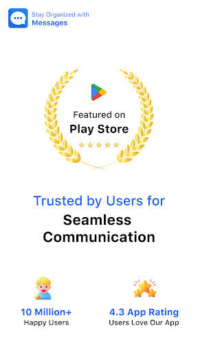 Messages: SMS Messaging screenshot 1
