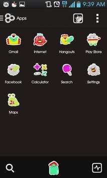 monster go launcher theme screenshot 3