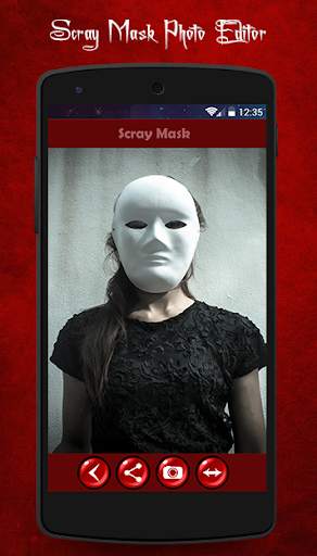 Scary Mask Photo Effect Horror screenshot 4