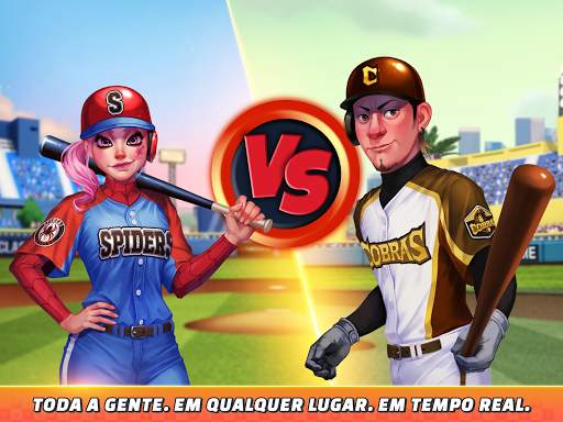 Baseball Clash: Multijogador screenshot 8