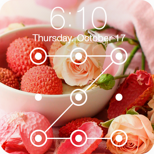 Princess Cake Sweet Baking Cream PIN Lock Screen icon