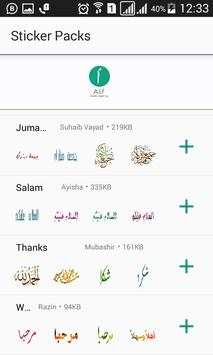 Alif Stickers- Islamic Stickers for WhatsApp screenshot 2
