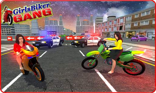 Girls Biker Gang 3D screenshot 1