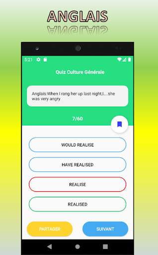 Quiz Culture Générale screenshot 1