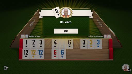 Okey - Gioco Online e Offline Multiplayer gratis screenshot 3