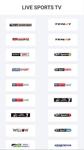 Live Sports TV Ad Free screenshot 1