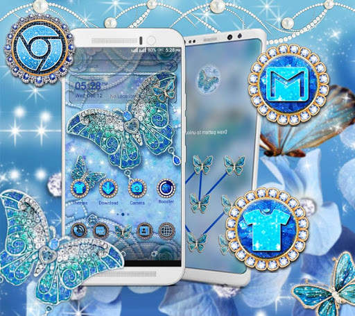 Diamond Butterfly Launcher Theme screenshot 3