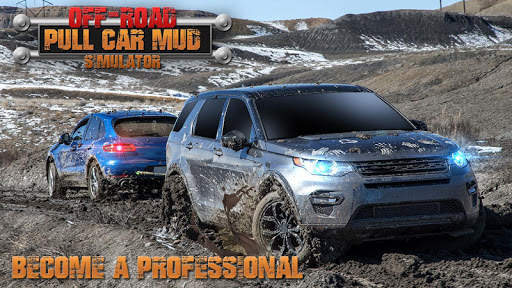 Off-Road Pull Car Mud Simulator स्क्रीनशॉट 1