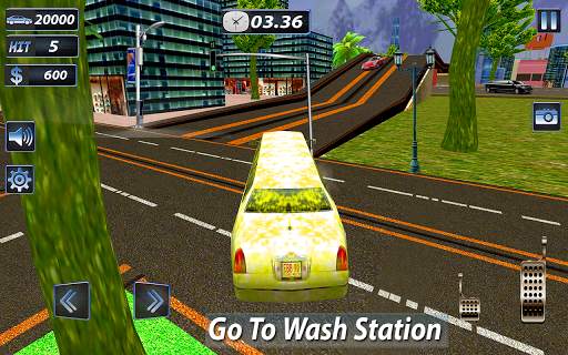 Modern Limo Car Wash Games screenshot 7
