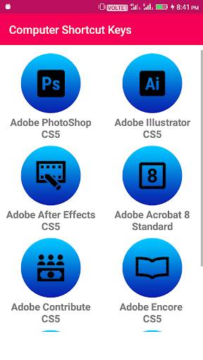 Computer Shortcut Keys 3 تصوير الشاشة