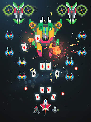 Sky Wings: Pixel Fighter 3D screenshot 11