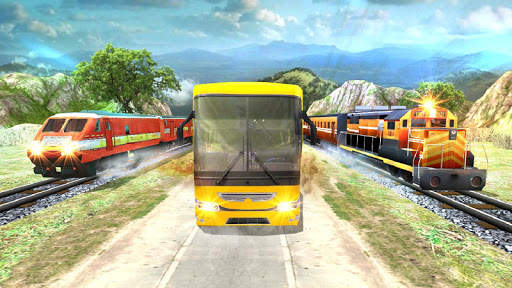 Train Vs Bus Racing screenshot 2