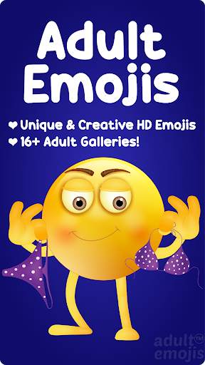 Adult Emoji Sticker Keyboard for Lovers स्क्रीनशॉट 1