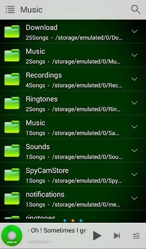 mp3 player for android screenshot 4
