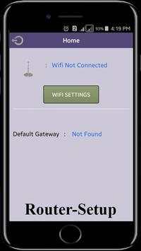 Router Setup WIFI screenshot 2
