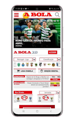 A BOLA screenshot 2