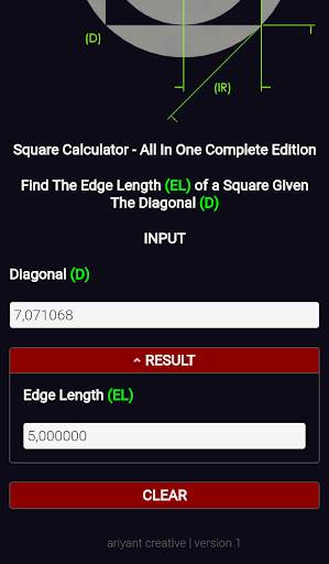 Square Calculator - All In One Complete Edition screenshot 4