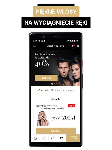 Jean Louis David - fryzjer – rezerwacje online screenshot 5