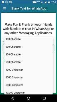Blank Text for WhatsApp screenshot 4