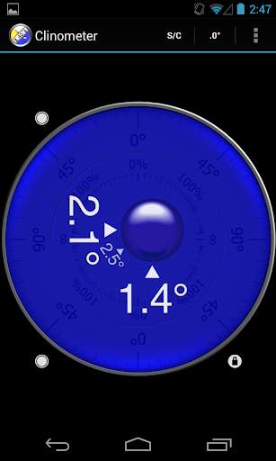 Clinometer     bubble level screenshot 4