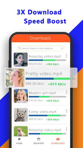 Video downloader app - social HD videos downloader screenshot 2